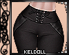 k! Cute Black Pants
