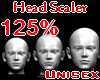 Head Scaler 125% * F/M