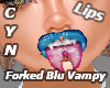 Forked Blu Vampy Lips