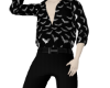 [Mae] Open Shirt Bat B/S