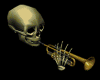 Skull playin Trumpit