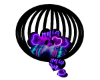 Dj neon purple chair