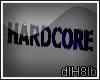 Hardcore Logo Blue Ani
