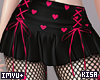 I. HeartSkirtBlack