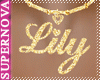 SN. Lily Gold Necklace