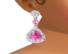 Diamond Pink earrings