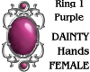 Ring1 Purple DaintyHands