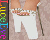 V2 White Spikey Stiletto