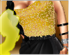 Dress strass yellow