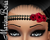 -MB- Red Roses Headbands