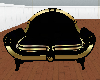 black & gold couch
