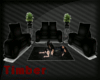 [Timber] Black Couch Set