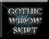 Gothic Widow Skirt