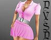 PinkRuffledTop&Skirt