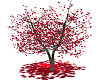 blood red tree