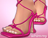 Hot Pink Summer Sandals
