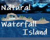 Natural Waterfall Island