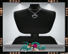 *D*Silver Heart Necklace