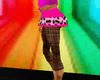 Gay Pink Skirt Legging 