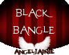 *AJ* Black Bangle