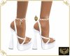 NJ] White Sexy heels