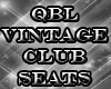 (QBL) Vintage Club Seats