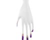 M| Purple Money Nails