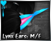 D~Lynx Ears:Blue (M/F)