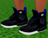 (H)Sneakers black blue