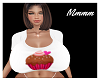 !++A Heart Cupcake TShir