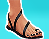 ! Black Sandals