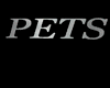 !Transparent "Pets" Sign