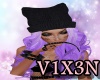 Light Purple with Hat