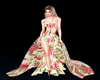 Floral ballgown