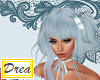 -Kyra- Blue Hair Bow