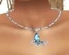 BLUE TOPAZ BUTTERFLY