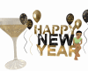 New Years Sign+poses