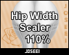 Hip Width Scaler 110%