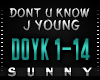 J.Young - Don't You Know