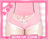 SL | Pink Fuzzy Shorts