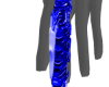 Claw Ring Blue dark