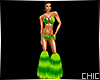 !C! Green Rave Bikini