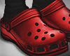 Red Sandal Crocs