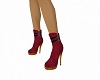 Red + Gold Style Boots