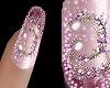 Spring nails - pink