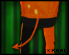 S| Orange Demon  Tail
