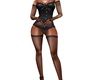 Black Lingerie Fishnet