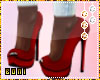 ♔ High heels red# 