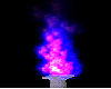 animated pink blue fire