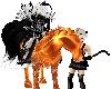 Rising flame horse 